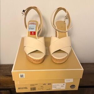 Michael Kors Beige Women's Sandals